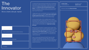 The Innovator Creative Type